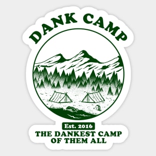 Dank Camp Sticker